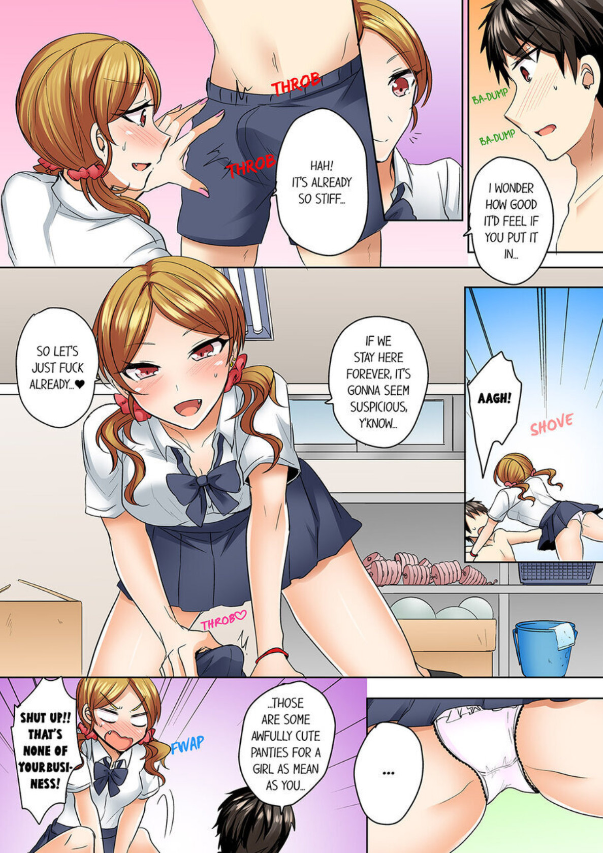 Hentai Manga Comic-My Swimsuit Slipped... And it went in!? A Mixed Synchronized Swimming Club with More Than Just Nip Slips in Store! ~ 1-Read-76